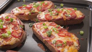 Cheese On Toast Just Got a Pizza Upgrade! - Kitchen Sanctuary