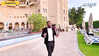 Water Collected From Air at UAE Hotel