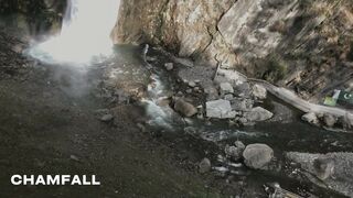 Cham Waterfall Kashmir