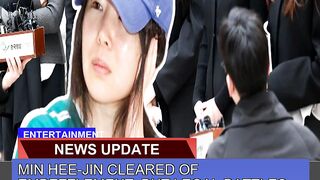 Min Heejin Cleared of Embezzlement But Legal Bat