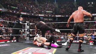 FULL SEGMENT Roman Reigns RETURNS and DESTROYS Bron Breakker and Bronson Reed  WWE Raw  7142025