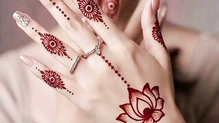 Simple Mahandi design and simple Mahandi