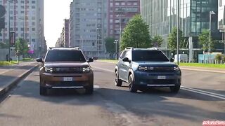 Fiat Grande Panda Hybrid Driving Video