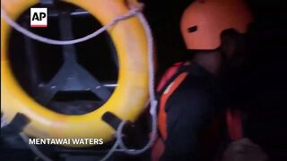 Rescuers search for 11 missing after speedboat capsized in western