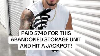HUGE JACKPOT FROM THIS 740 ABANDONED STORAGE UNIT!