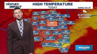 WHAS11 Weather Impact forecast - Tuesday, July 15