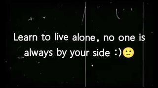 No One Stays Forever   Emotional Caption Status Video