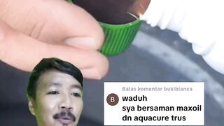 JANGAN DICAMPUR, antara Maxoil dan Aquacure, gunakan secara terpisah