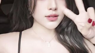 Beautiful Asian woman with a very clean and fragrant body