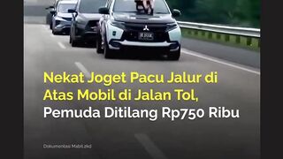 Pacu Jalur Viral di Tol Indonesia