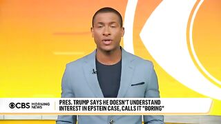 Trump calls interest in Epstein case boring as Mike Johnson calls for files release
