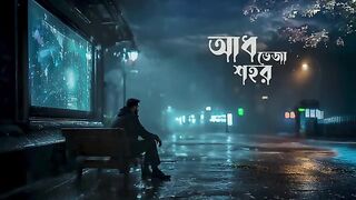 Adh Veja Shohor (আধ ভজ শহর) Rubel Khandokar  আমর ভজ যবর ইচছ  New Lyrical Song