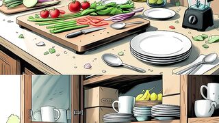 Only 1 Difference in This Kitchen Setup  Can You See It?