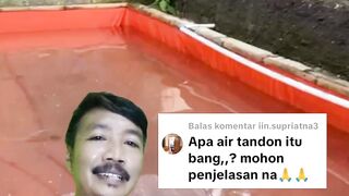 Apa itu air TANDON, Apakah air gambut bisa distabilkan pH nya