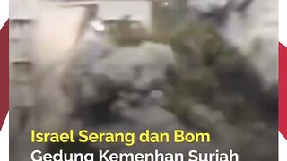 lsr4eI meluncarkan ser4ngan udara ke kantor Kementerian Pertahanan Sur1ah