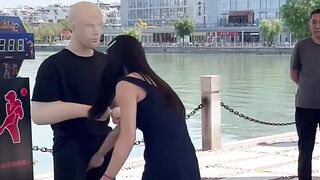 hurt woman