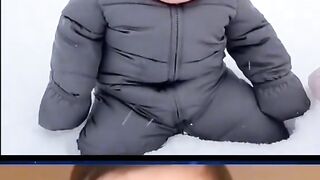 Two Types Of Baby In The Snow || baby funny videos || baby tiktok videos
