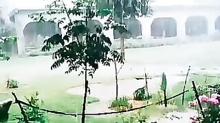 Beautiful veiw of rainfall
