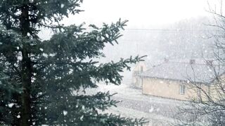Snow Winter Relaxation music | Meditation Relaxing Music | Winter Soundscape | Nature Sounds