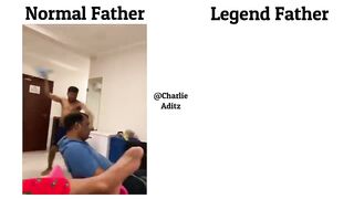 Normal Father vs legendary Father Memes????????
