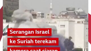 Serangan Udara Israel Hantam Kantor Kementerian Pertahanan Suriah Saat Siaran Langsung, Tiga Tewas     Tanya ChatGPT