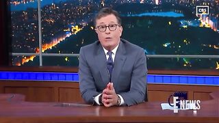 Stephen Colbert Announces Late Show Cancellation After 10 Years.