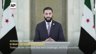 Syrias interim president says Israel will not divide his