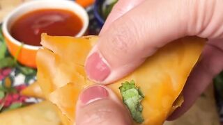 Chicken Malai Samosa Recipe