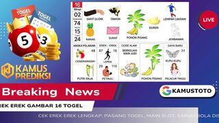 Togel 16 - Erek Erek 16 Togel 2D Bergambar Lengkap Berurutan - Buku Tafsir Mimpi 16 2D Bergambar