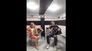Laurence Musicalie e sua aluna fantastica gupla.