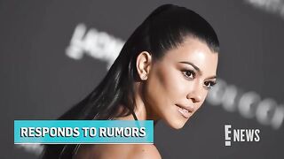 Kourtney Kardashian Has the Perfect Response to Pregnancy Speculation.