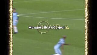 gol pertama mbappe di ucl