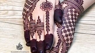 Full baridel mahndi design and simple