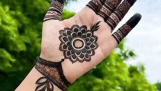 Full hand mahndi design and simple Mahandi design and hard