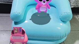 Baby dancing on chair