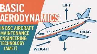 Basic Aerodynamics Explained In BSc Aircraft Maintenance Engineering Technology (AMET)