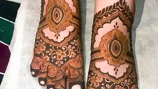 New full mahndi design and foot mehndi design