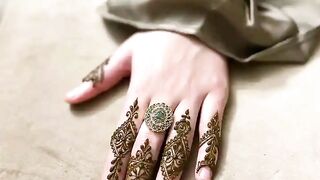 Dhullah mahndi design and simple