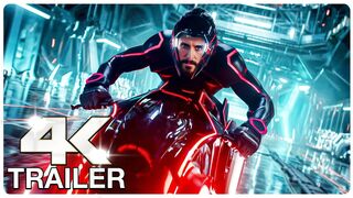 TRON ARES  4 Minute Trailers (4K ULTRA HD) NEW 2025