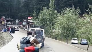 Arrival at Ushu Forest Park Kalam Valley  Swat Valley Adventure Tour