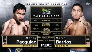 Manny Pacquiao vs Mario Barrios FULL FIGHT HIGHLIGHTS