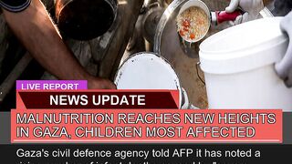 Malnutrition Reaches New Heights in Gaza Children