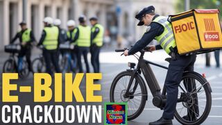 Fast food delivery firms focus of crackdown on illegally modified e-bikes