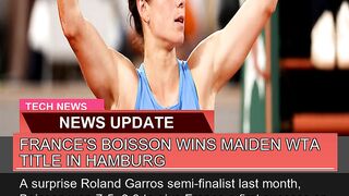Frances Boisson Wins Maiden Wta Title in Hamburg