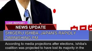 Shigeru Ishiba Japans Rapidly Diminishing Pm