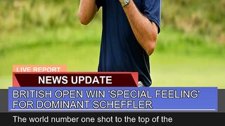 British Open Win Special Feeling for Dominant Sc