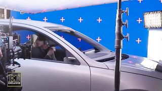 The Naked Gun On Set With Liam Neeson and Pamela Anderson (Exclusive)