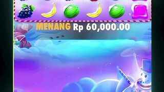 Salju manis bawa hoki! Baru spin beberapa kali di Sweet Bonanza Xmas, langsung MEGA WIN!