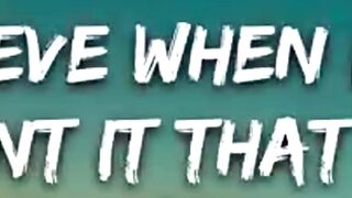 I Want it That Way ()