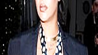 Pregnant Rihanna Flashes Her Bare Baby Bump in She